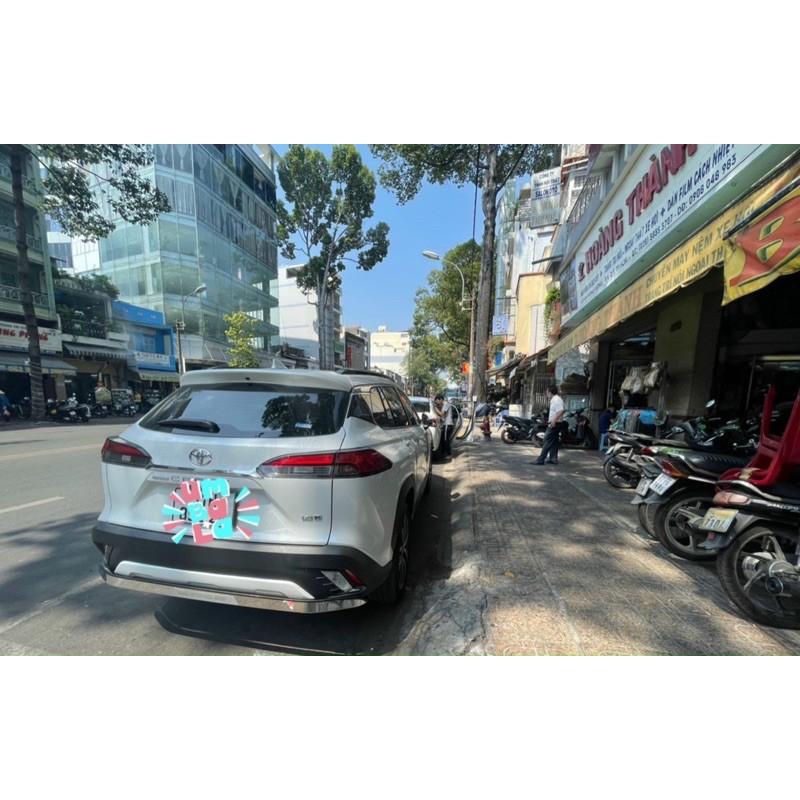 Cản Sau Phụ Kiện Inox Dành Cho Xe Innova