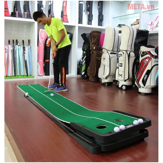 Thảm golf putting 360 - điều chỉnh được độ nghiêng