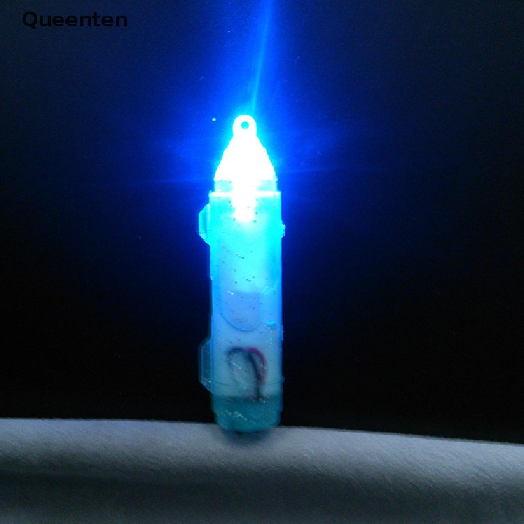 Queenten Underwater Fish Attracting Lamp Squid Bait Fish Luring Light 4 Colors QT