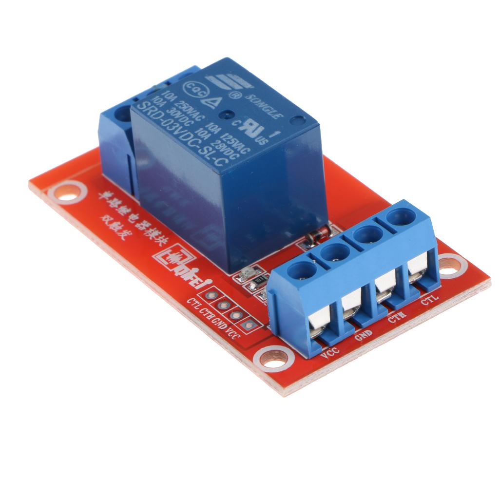 3V 1 Channel Relay Board Module Optocoupler LED for   PiC ARM AVRC