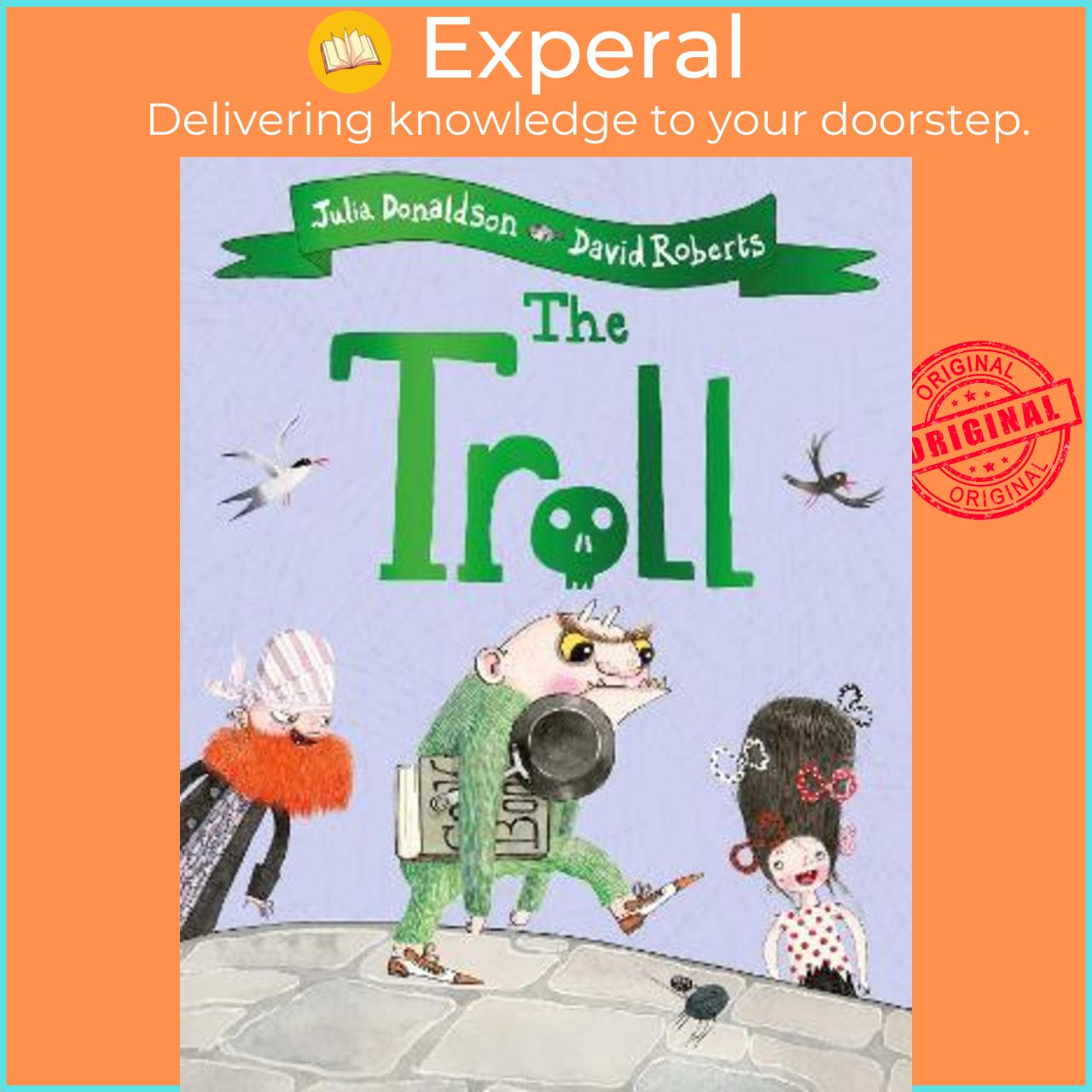 Sách - The Troll by Julia Donaldson (UK edition, paperback)