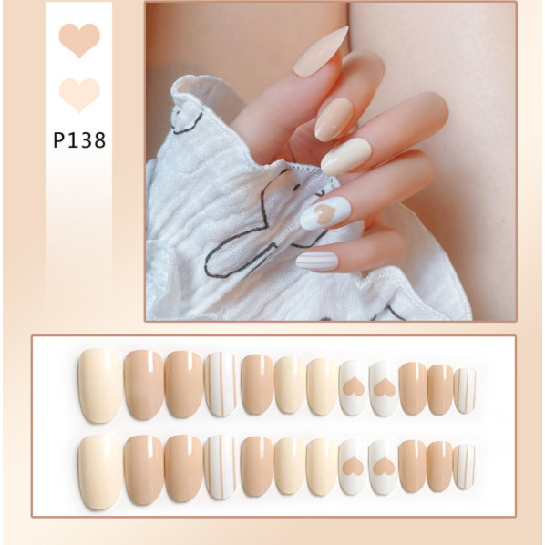 Bộ 24 móng tay giả nail thời trang như hình (P138)