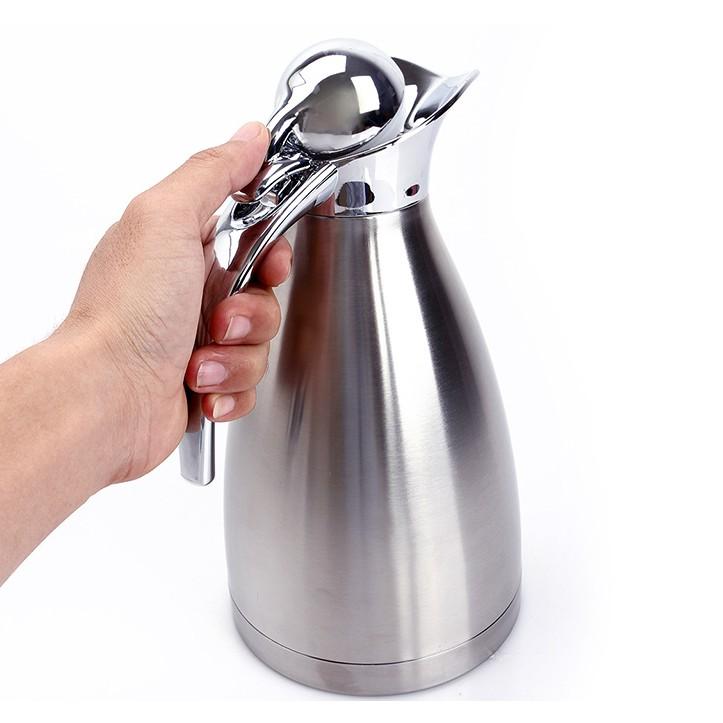 Bình thủy giữ nhiệt inox 2 lớp cao cấp 1.5 Lít - Home and Garden