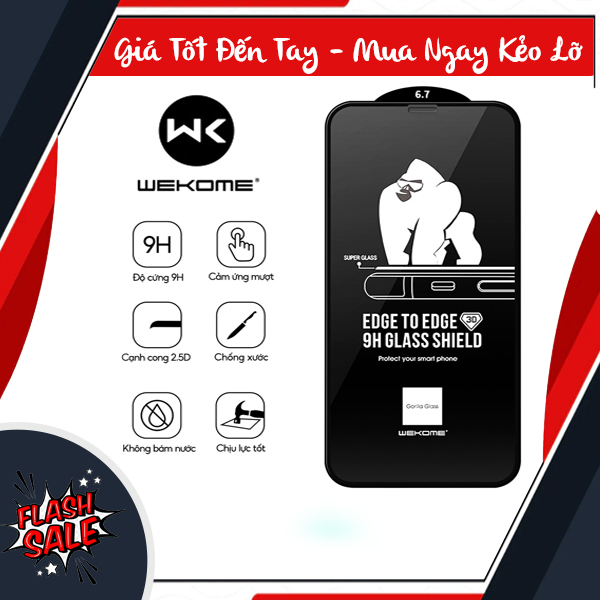 Kính Cường Lực KingKong Full Màn Dành Cho Iphone 14 - 14Pro - 14ProMax