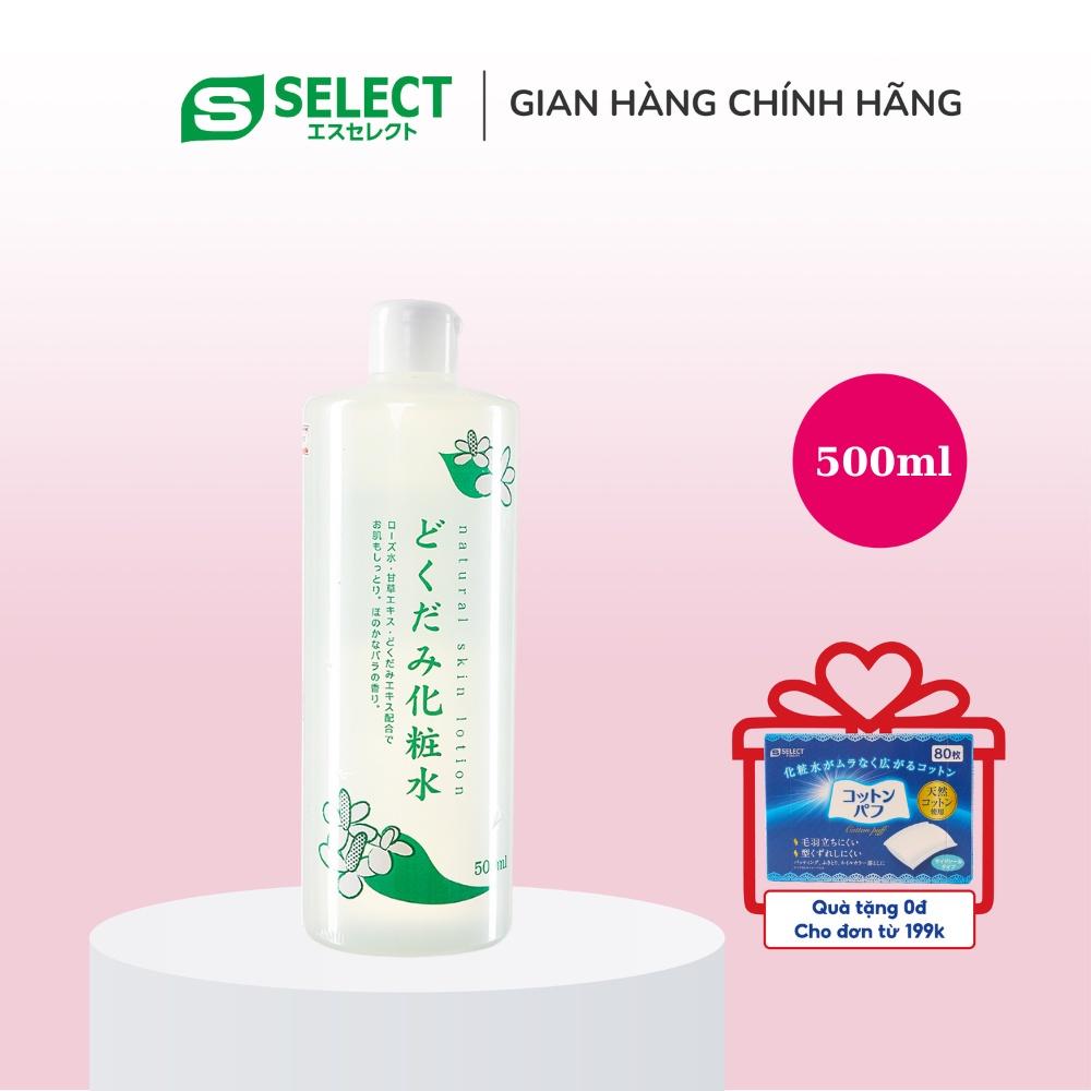 Nước Hoa Hồng Diếp Cá Dokudami Natural Skin S Select Nhật Bản