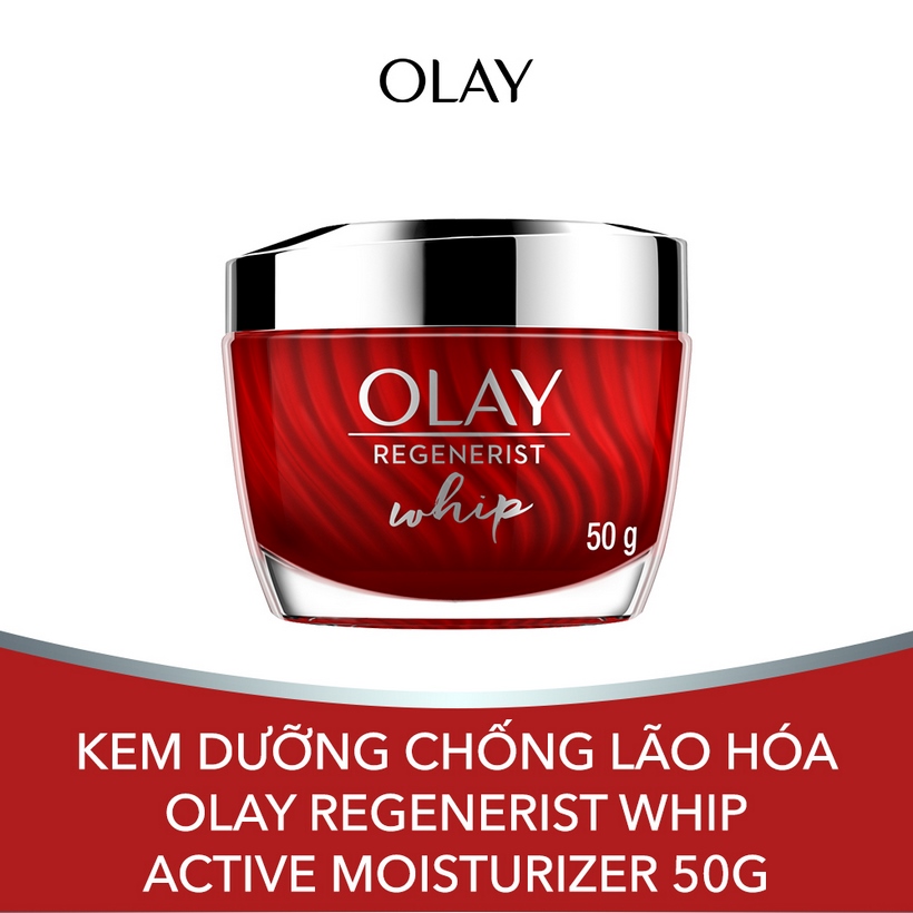 Kem Dưỡng Chống Lão Hóa OLAY Regenerist Whip Active Moisturizer 50g