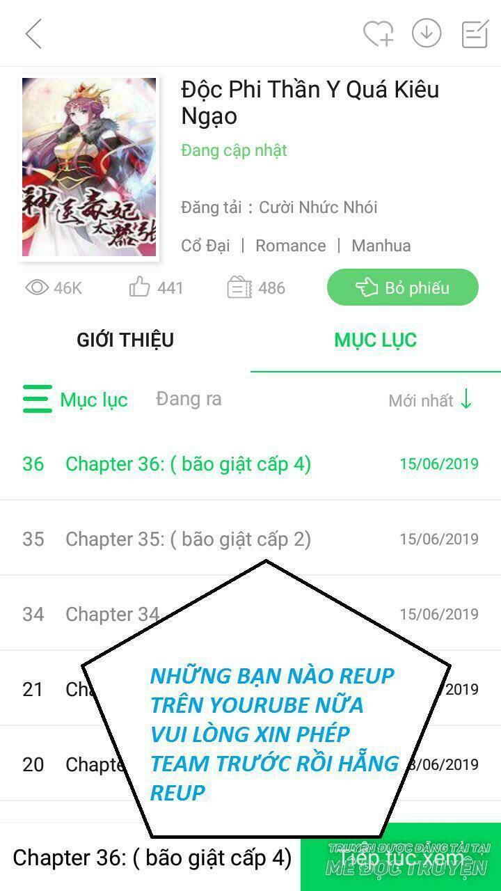 độc phi thần y quá kiêu ngạo chapter 38 31