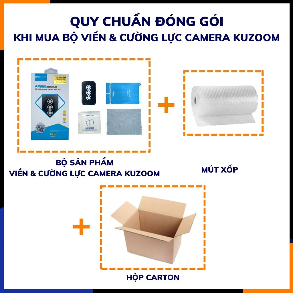 Cường lực camera z fold 5 KUZOOM viền nhiều màu chất lượng rõ nét phụ kiện