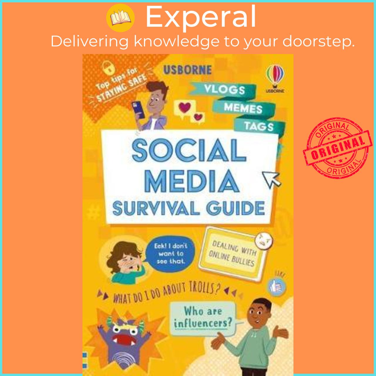 Sách - Social Media Survival Guide by Holly Bathie (UK edition, paperback)