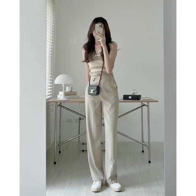 SET ÁO LEN CROPTOP KÈM KHOÁC