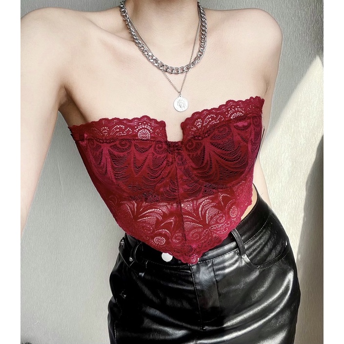 Bộ đồ lót ren có gọng mút rời MELINGERIE