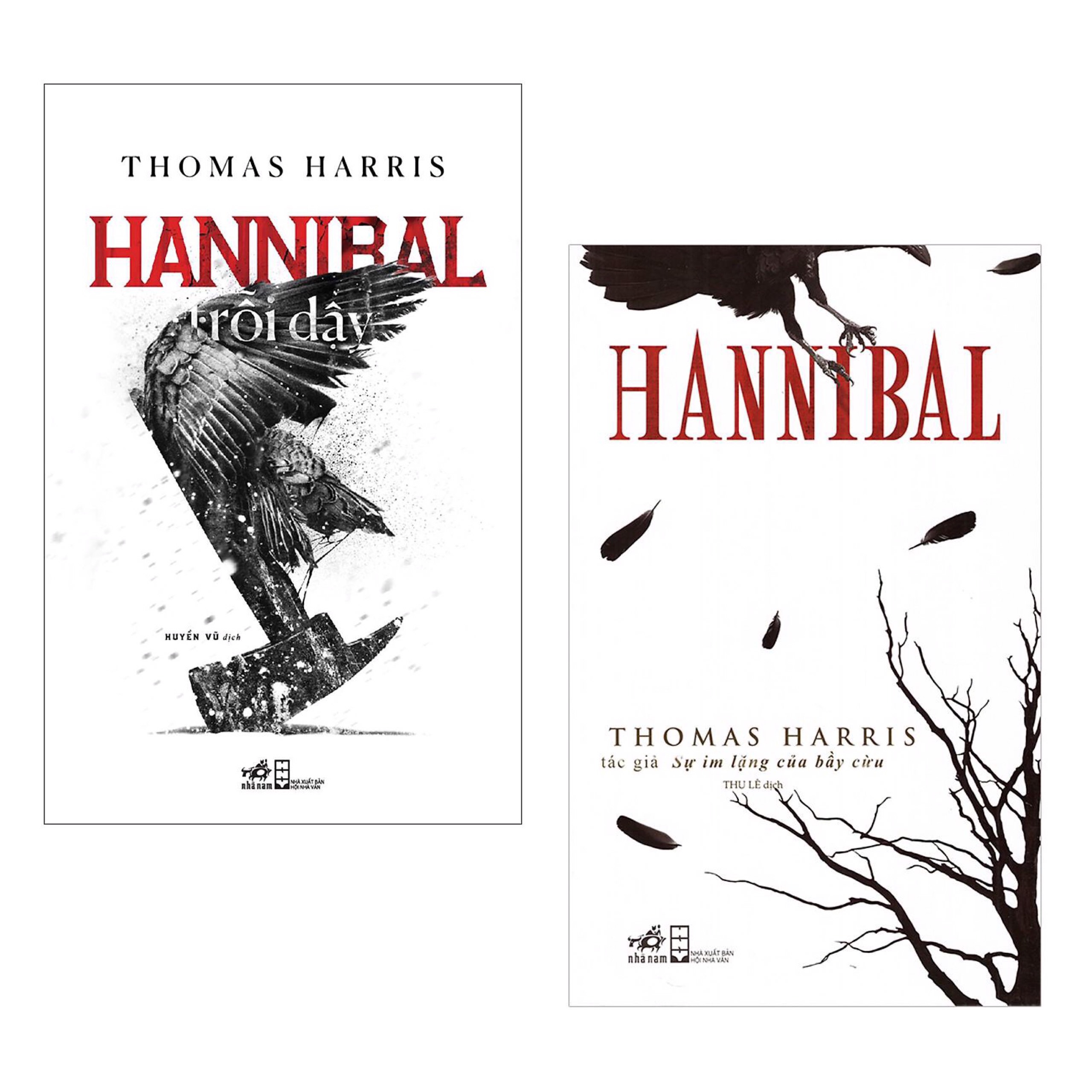 Combo Sách Văn Học Kinh Điển Của Tác Giả THOMAS HARRIS: Hannibal Trỗi Dậy + Hannibal (Tái Bản)