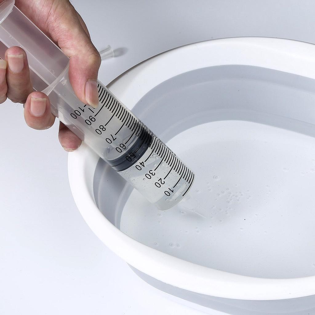 Portable Refrigerator Drain Cleaning Dredge Tool Drain Hole Kit Wash Brush Suction Syringe Hose Home Device Cleaner Sticks