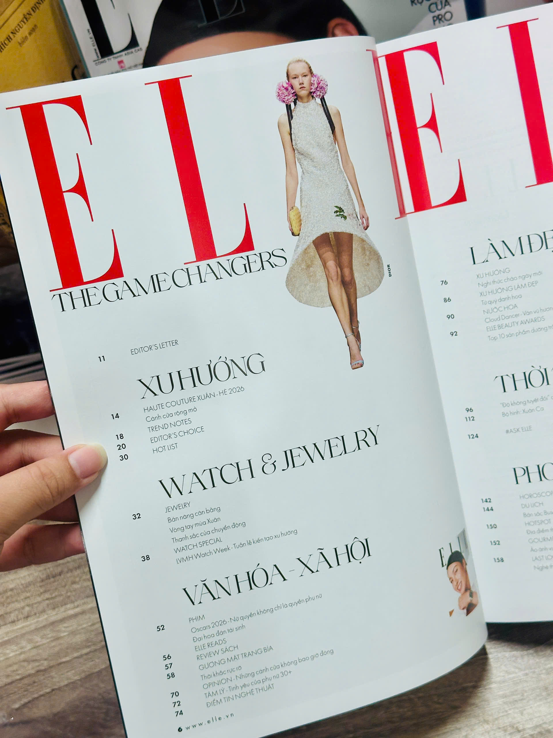 Tạp chí Phái đẹp ELLE 2026 – A VERDANT DREAM [HỒ NGỌC HÀ]