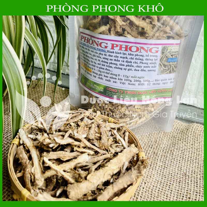 1kg Phòng phong đồng vị thuốc bắc khô sạch