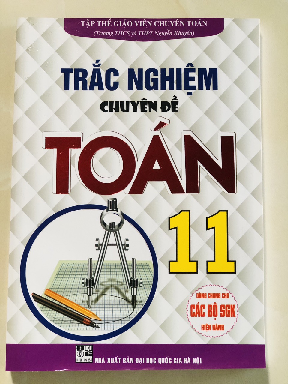 Sách - Trắc Nghiệm Chuyên Đề Toán Lớp 11 - dùng chung cho các bộ sgk hiện hành