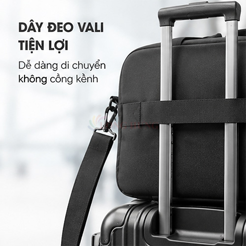 Túi xách chống sốc Tomtoc Defender-A31 Laptop Shoulder Bag MacBook 26L 17.3 inch A31G1D1 - Hàng chính hãng