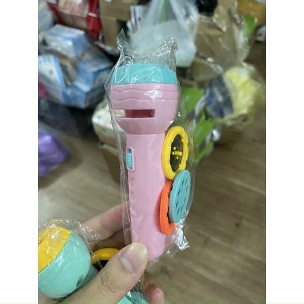 Đèn pin chiếu hình cho bé yêu 24 hình động vật ngộ nghĩnh