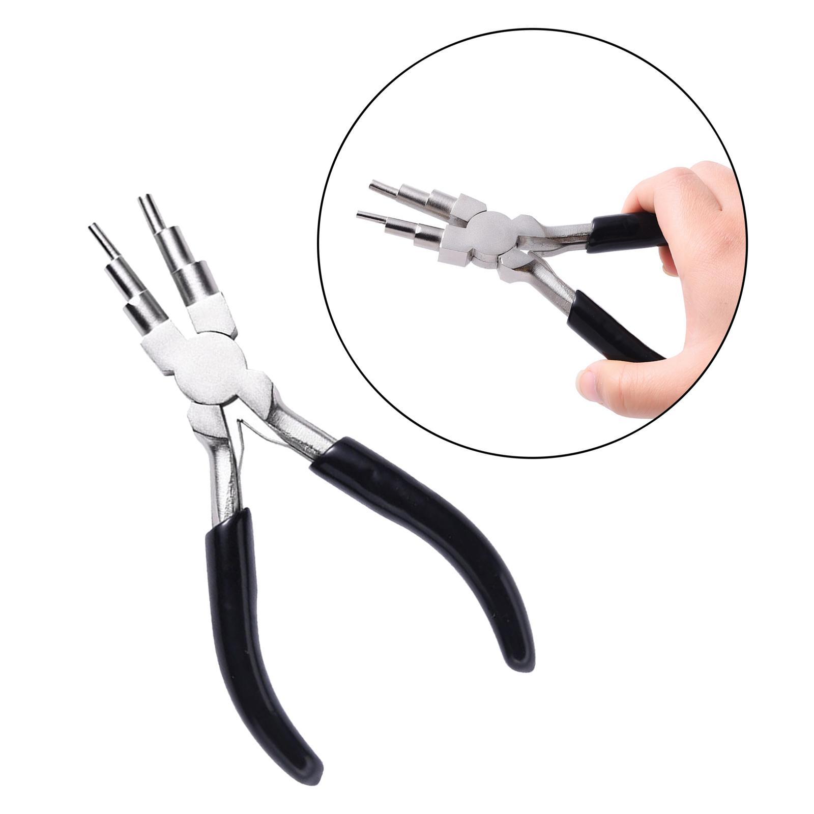 2 Pieces Heavy Duty Bail-Making Pliers for Bailing Jewelry Making Crafting