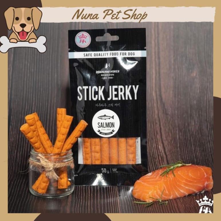 Bánh thưởng dạng que Bowwow Stick Jerky cho chó - Snack cao cấp cho thú cưng
