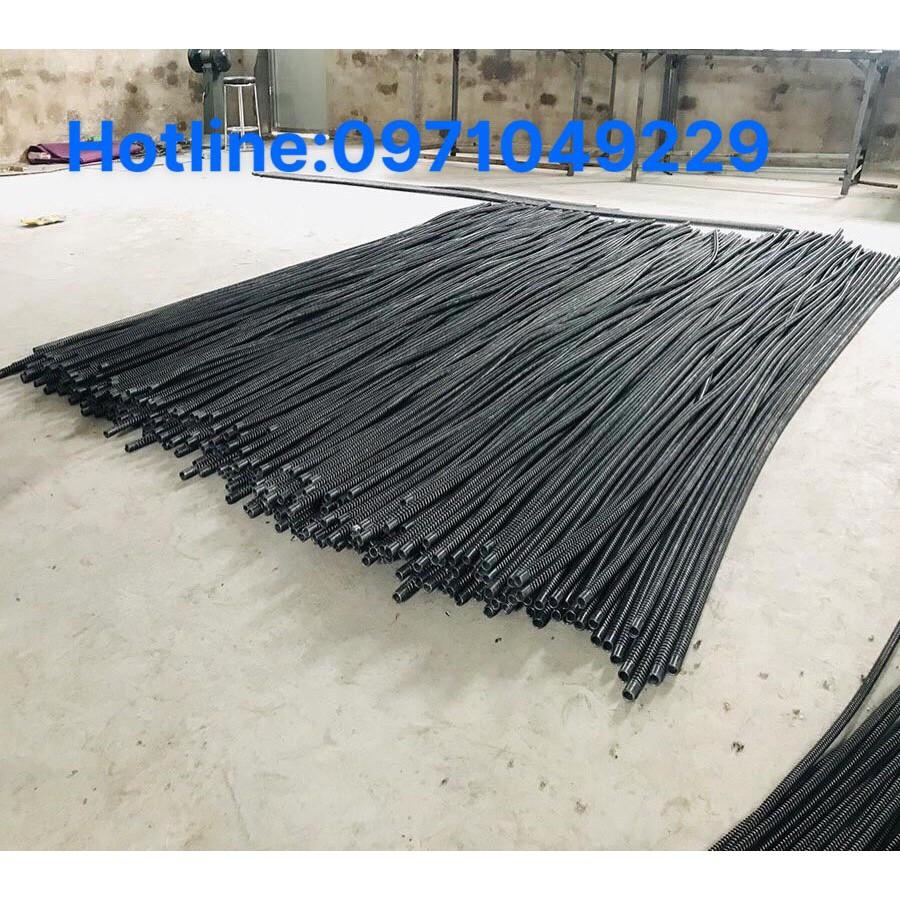 Dây thông tắc cống, đường ống dài 6m dùng tay quay và máy khoan