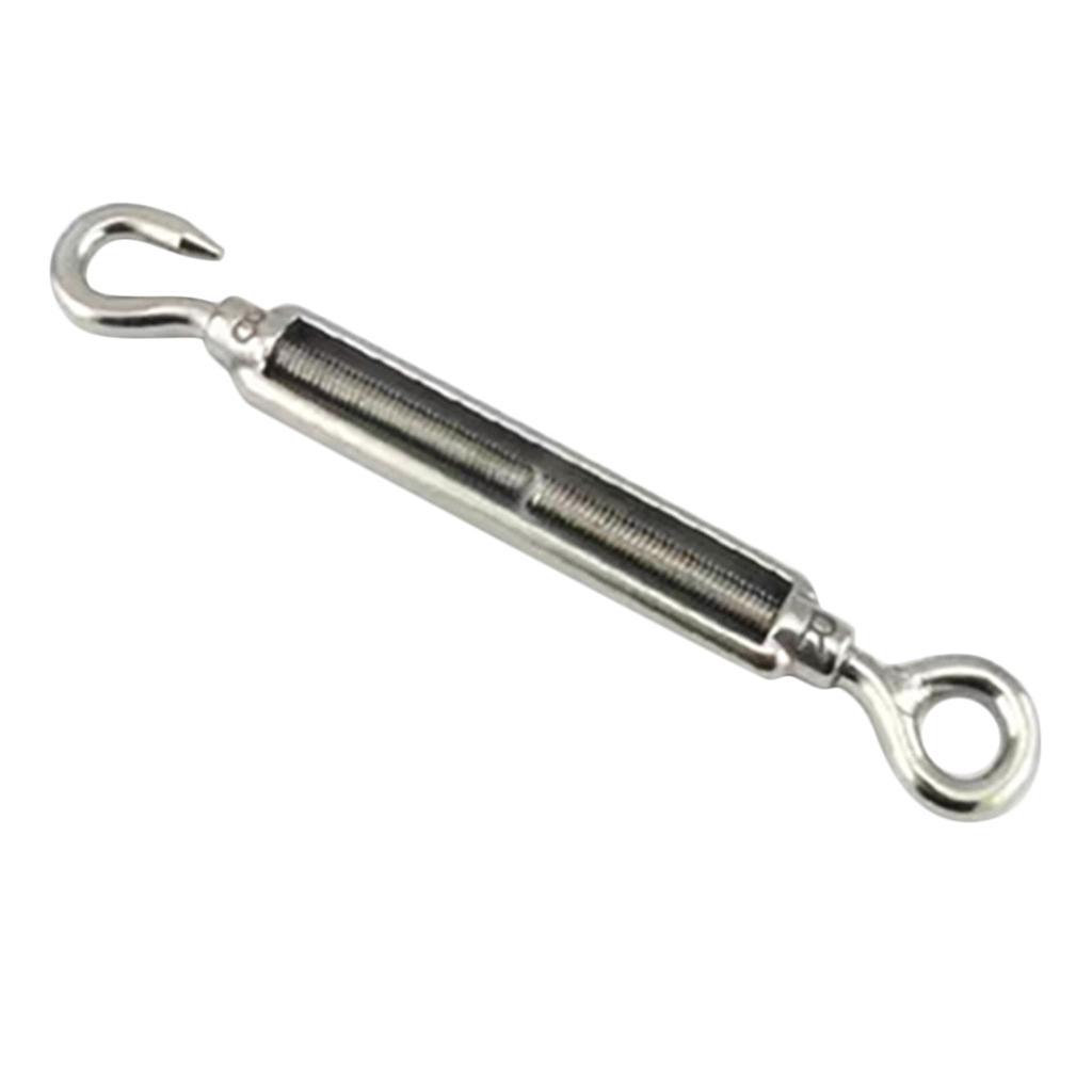 Stainless Steel 12mm Turnbuckle Eyelet Hook Tensioner Wire Tensioner, Awning Attachment Accessories