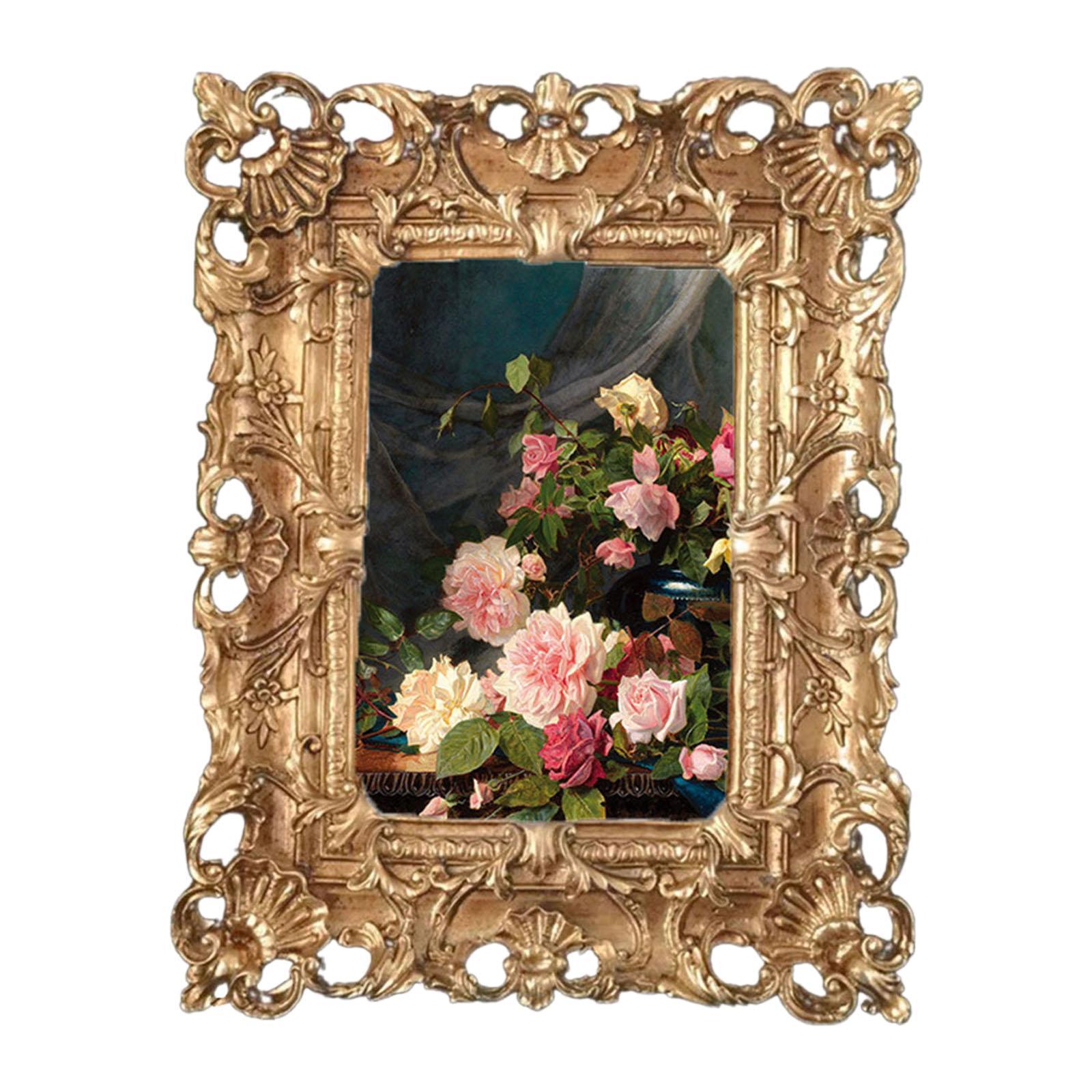 3x Picture Frame Desktop Photo Holder Bedroom Ornament Home Wall Hanging