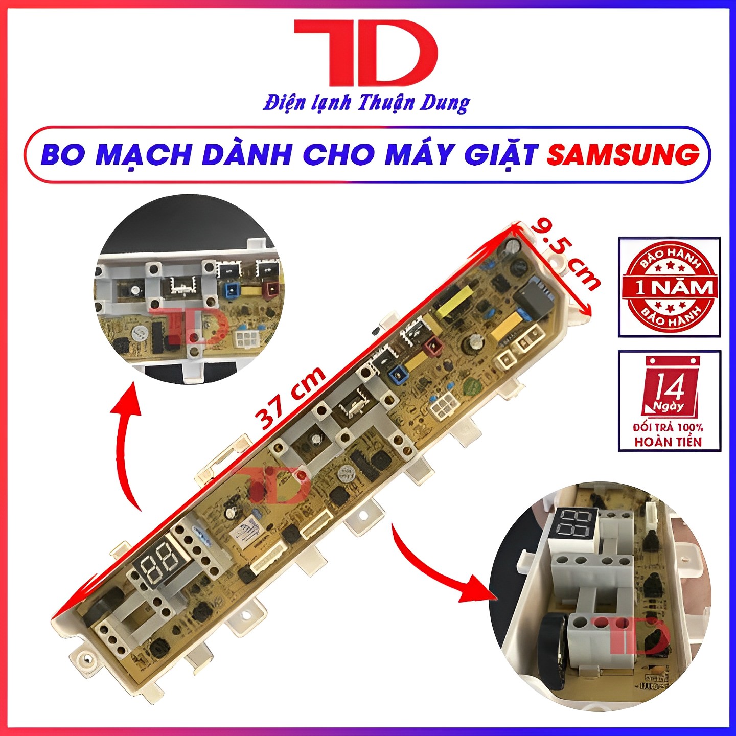 Bo mạch dành cho máy giặt SAMSUNG DC92 020190