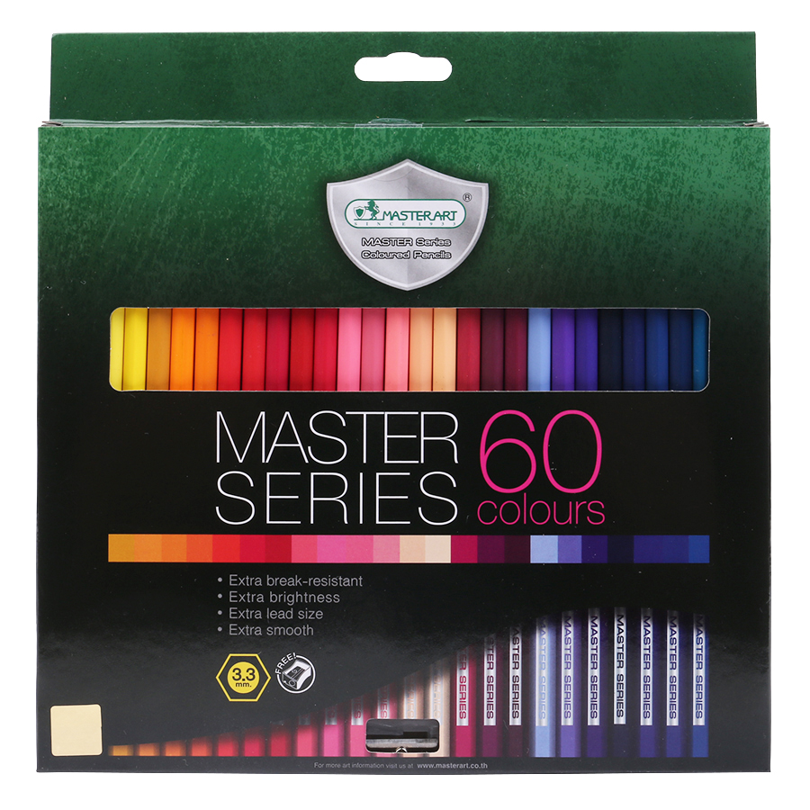 Bút Chì Màu Dài Masterart Series F60 (60 Màu)