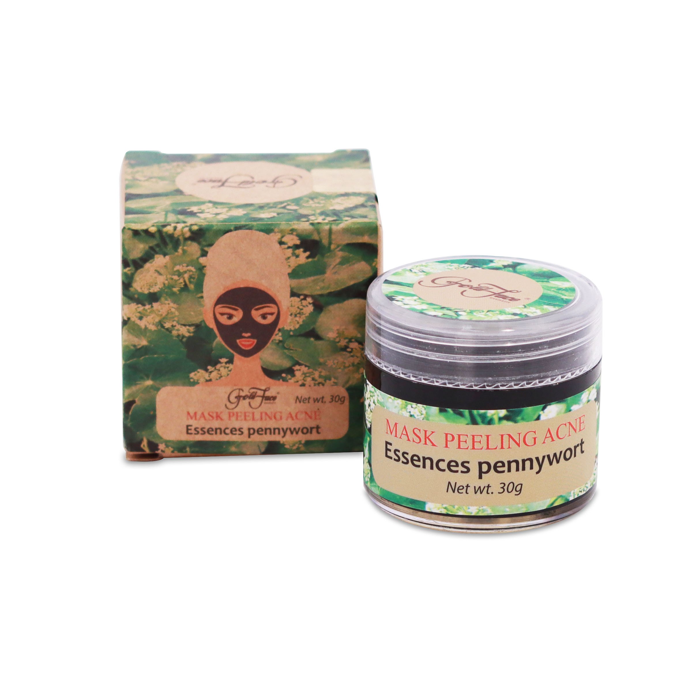 Mặt Nạ Lột Mụn, Hút Độc Chì GoldFace Mask Peeling Acne 30g