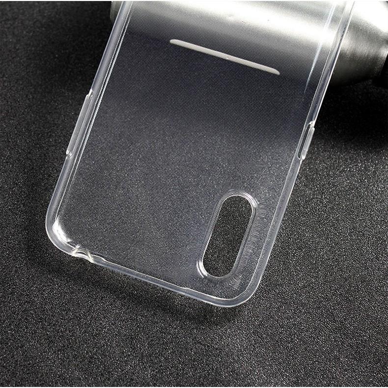 Ốp lưng dành cho Samsung Galaxy A01 Silicone dẻo trong suốt loại A+ siêu mỏng 0,5 mm