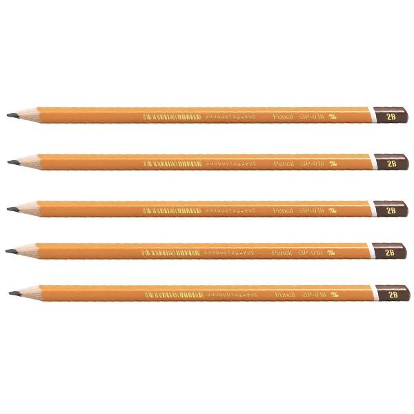 Bút chì gỗ Thiên Long GP-018 - Độ cứng 2B