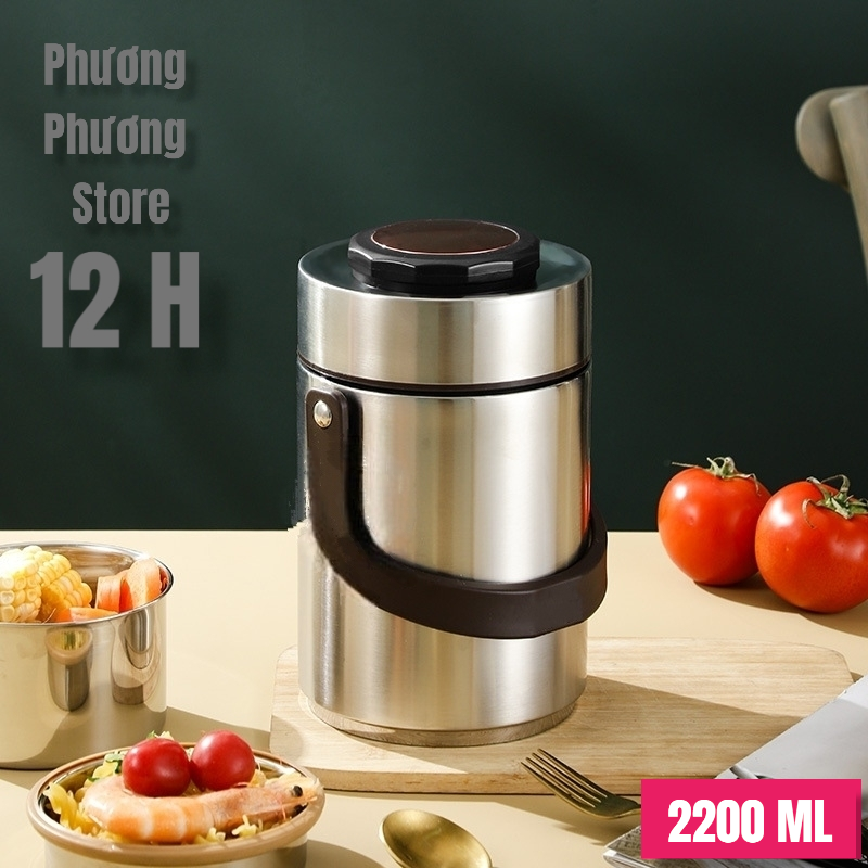 Hình ảnh CẶP LỒNG, CAMEN 3 TẦNG NẮP CHỐNG TRÀN GIỮ NHIỆT CAO CẤP INOX 304 DUNG TÍCH 2,2L HÀNG SIÊU ĐẸP 