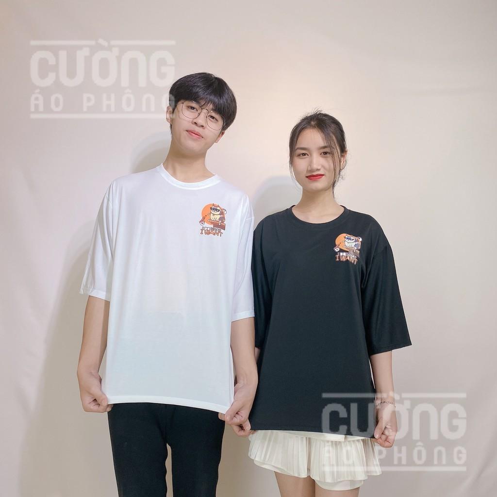 Áo Phông Unisex Thiết Kế Fish &amp; Cat