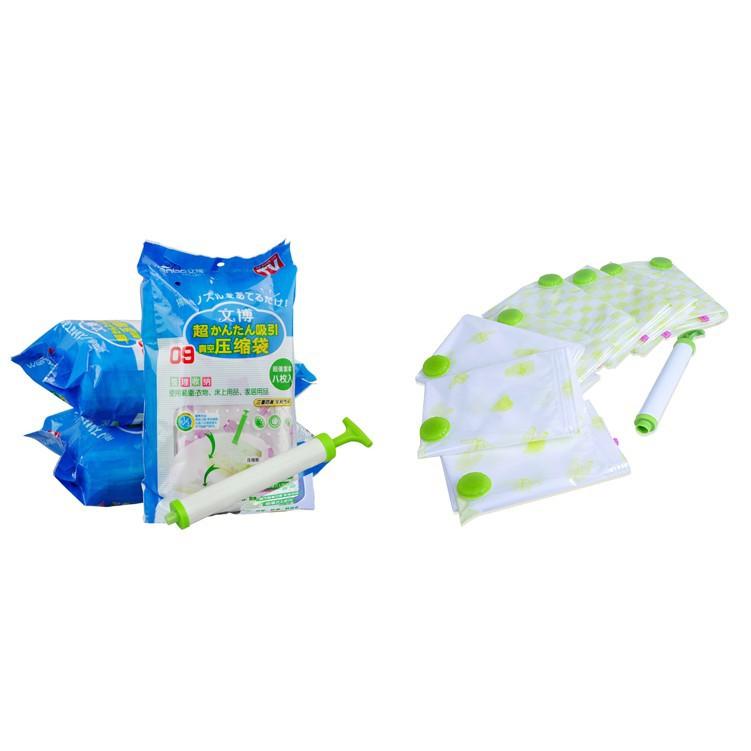 BỘ 8 TÚI HÚT CHÂN KHÔNG KÈM BƠM TAY Club