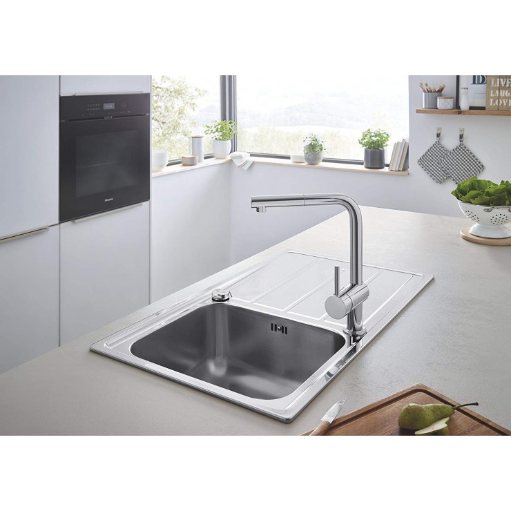 Vòi Bếp Grohe Minta 32168000 Dây Rút