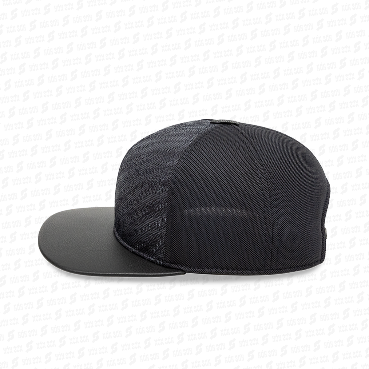 Mũ snapback hiphop nam nữ NÓN SƠN chính hãng MC210BK-XM1