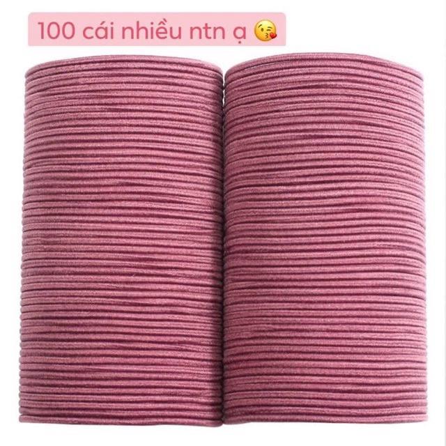 Chun Buộc Tóc Mix Màu_Sét 100c - Yumeshop94