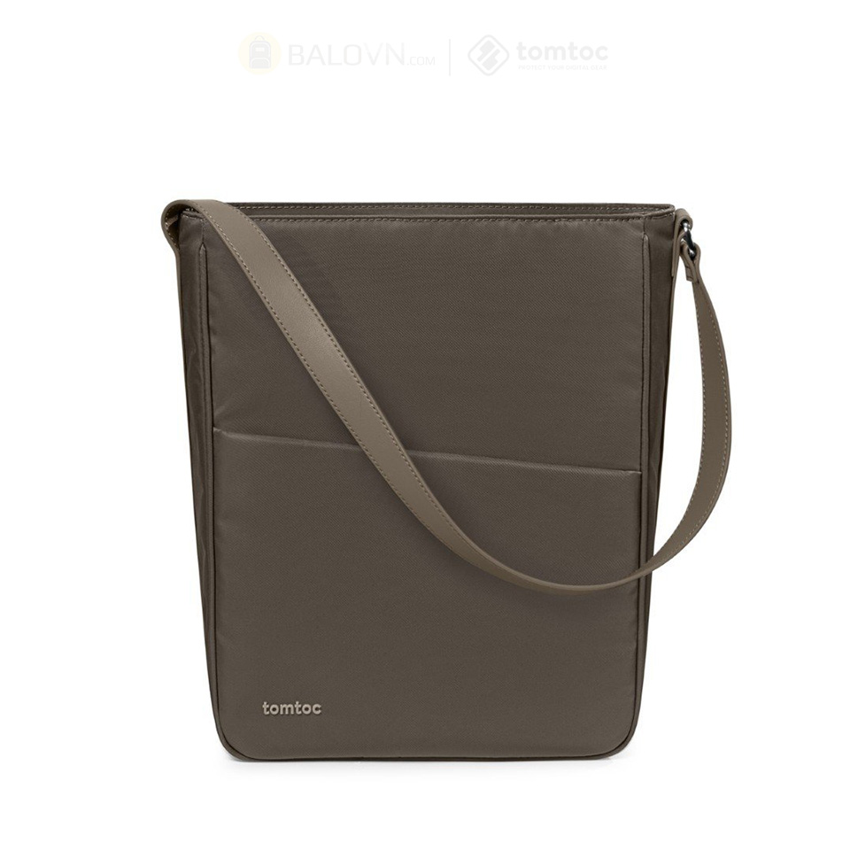 Túi Đeo Kiêm Balo Tomtoc Slash Sling Bag Taupe Ultrabook 11 - 14 inch