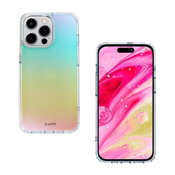 Ốp LAUT Holo Pearl For iPhone 14/ 14 Plus/ 14 Pro/ 14 Pro Max thời trang nhiều màu sắc chống sốc độ rơi 3m dễ tháo lắp Hàng Chính Hãng