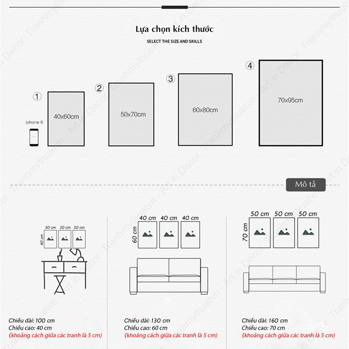 Tranh treo tường trên nền canvas hoa đẹp trang trí phòng khách và phòng ngủ nhiều kích cỡ Tipo_0129b
