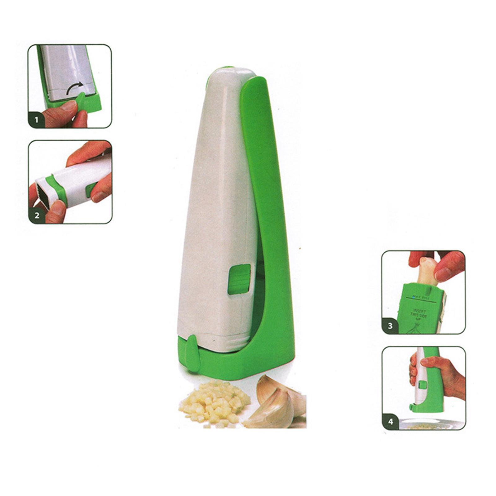 Manual Garlic Chopper Slicer/Cutter Garlic Chop for Kitchen Restaurant