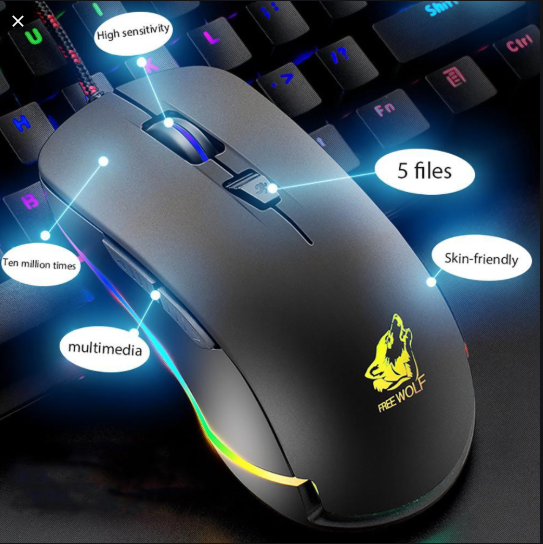 Bộ bàn phím chuột XSmart kèm lót chuột size lớn gaming, phím chuột có đèn LED đổi màu nhiều chế độ khác nhau, K618+V6+ Lót To - Hàng Chính Hãng