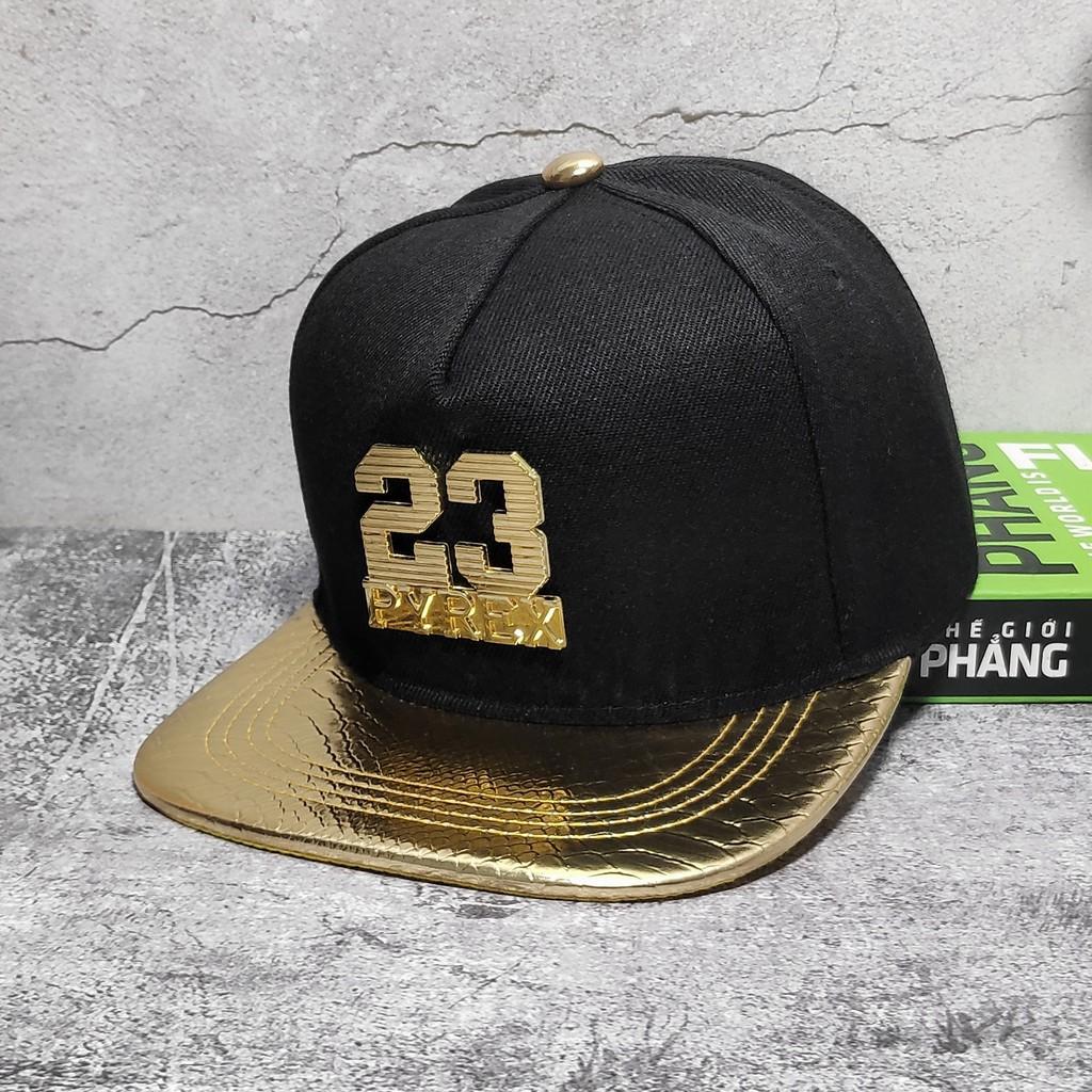 Mũ Snapback Mũ lưỡi trai Thời Trang 23 pyrex cao cấp 2021