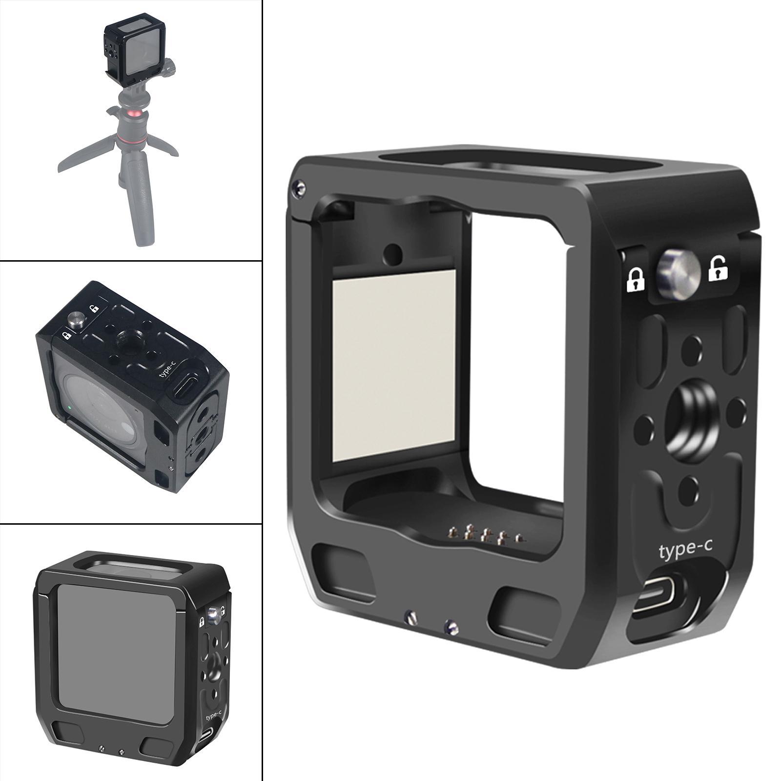 Aluminum Alloy Protective Case Black for Action 2 Accessories