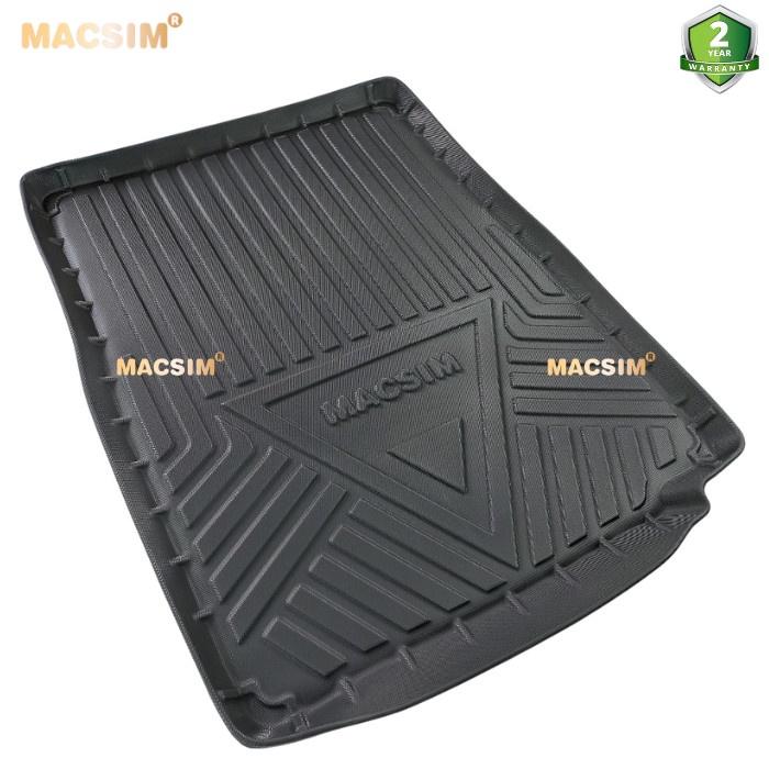 Lót cốp xe ô tô BMW 7 Series 2009-2015 chất liệu TPV thương hiệu Macsim màu đen hàng loại 2
