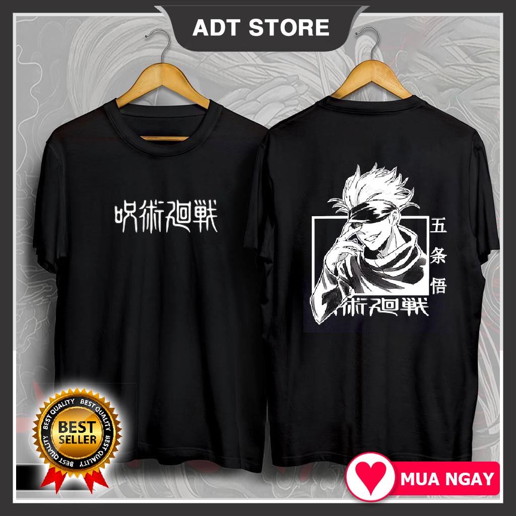 Áo thun Unisex Jujutsu Kaisen Satoru Gojo,Fushiguro father and Son, Megumi and toji Fushiguro, Anime độc đẹp giá rẻ