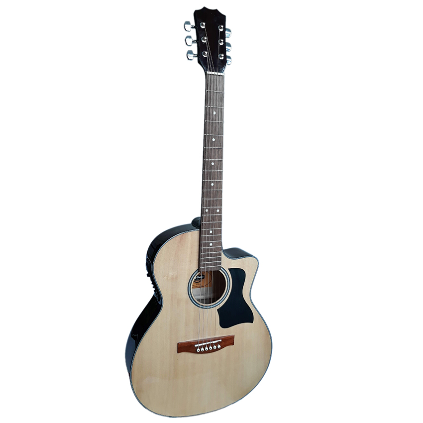 Đàn guitar acoustic model DT70X có EQ 7545R cho ra âm thanh tốt dành cho bạn mới tập