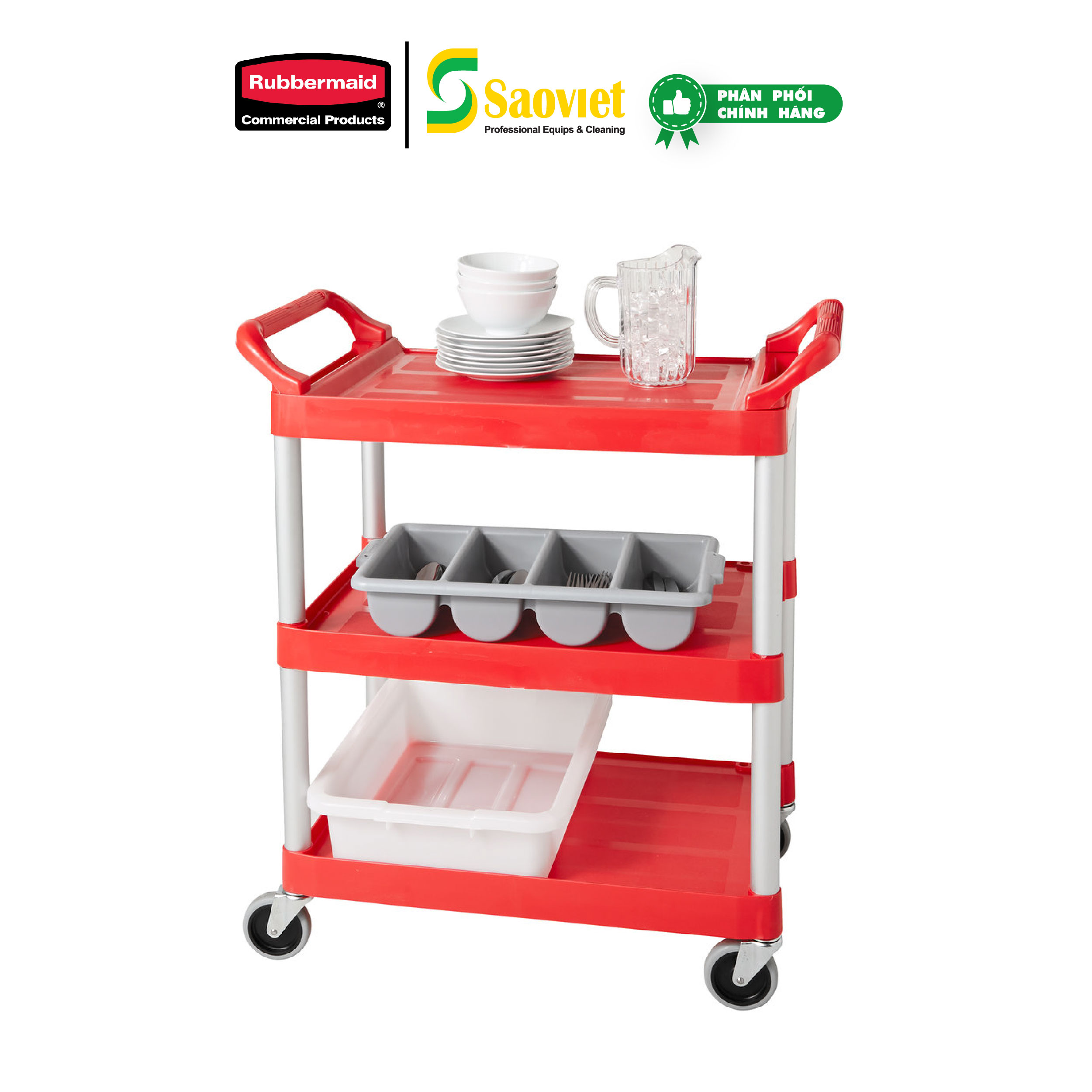 Khay Nhựa Đựng Dao Kéo RUBBERMAID (Chính Hãng) - FG336200GRAY | SAOVIETCO