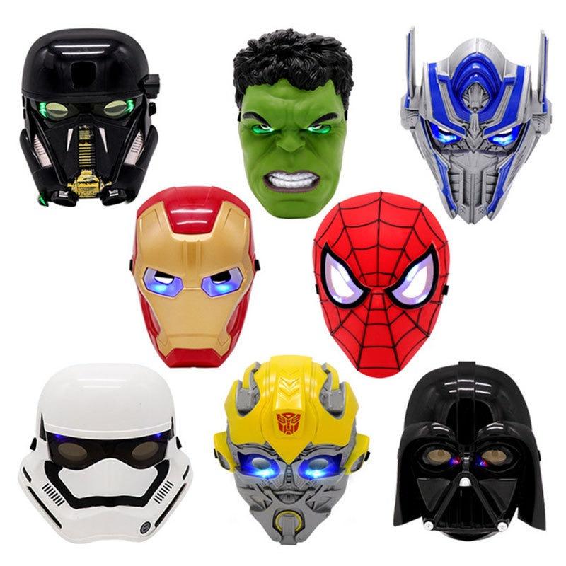 Mặt Nạ Hóa Trang Nhân Vật Thanos Có Đèn LED Phát Sáng